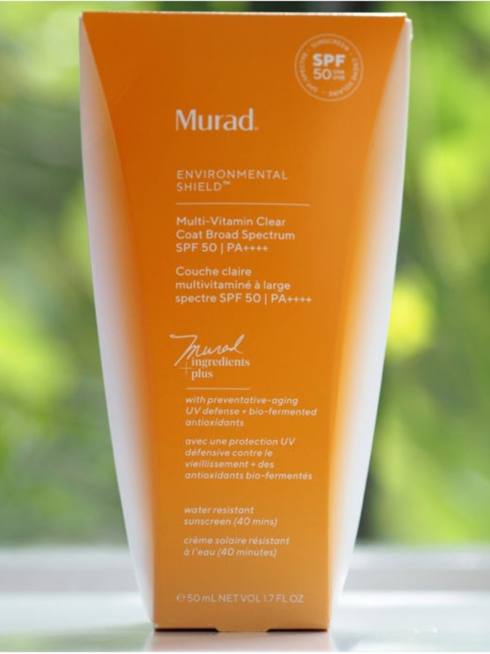 NWT Murad Multi-Vitamin Clear Coat SPF50 water resistant sunscreen